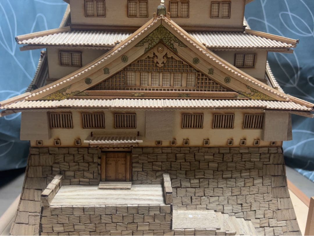 大阪城 ウッディジョー 木製 模型