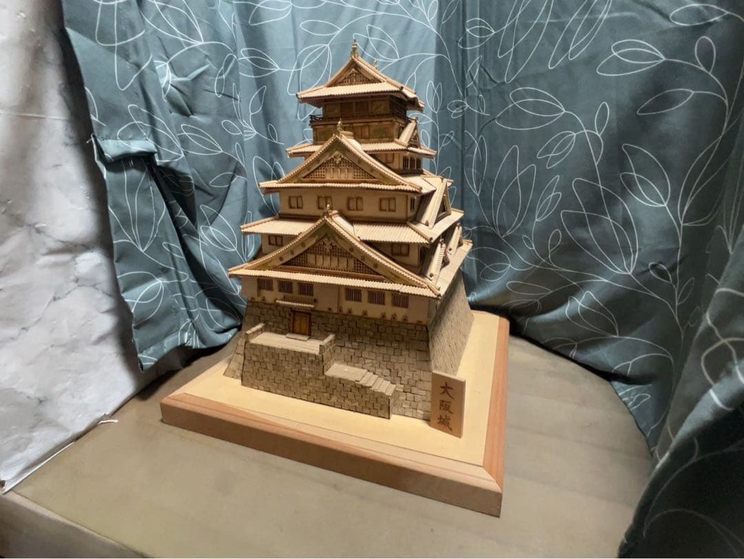 大阪城 ウッディジョー 木製 模型