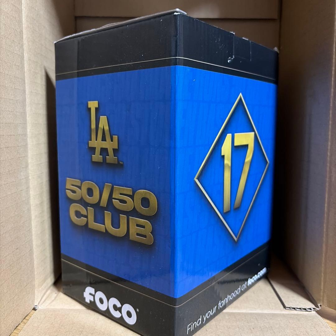LA 50/50 CLUB DUAL BOBBLE 大谷翔平　WBC メジャー
