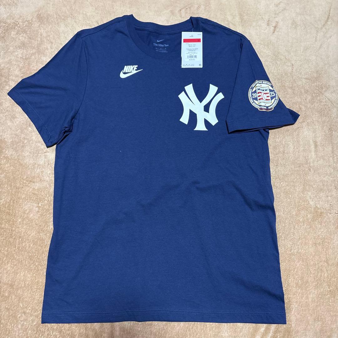 新品未使用品　イチロー　アメリカ野球殿堂入り　ニューヨーク・ヤンキース Tシャツ