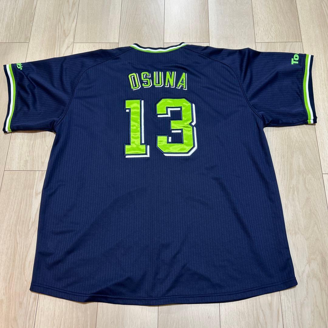 【超美品】東京ヤクルトスワローズ　ホセ・オスナ選手ユニフォーム13 XL