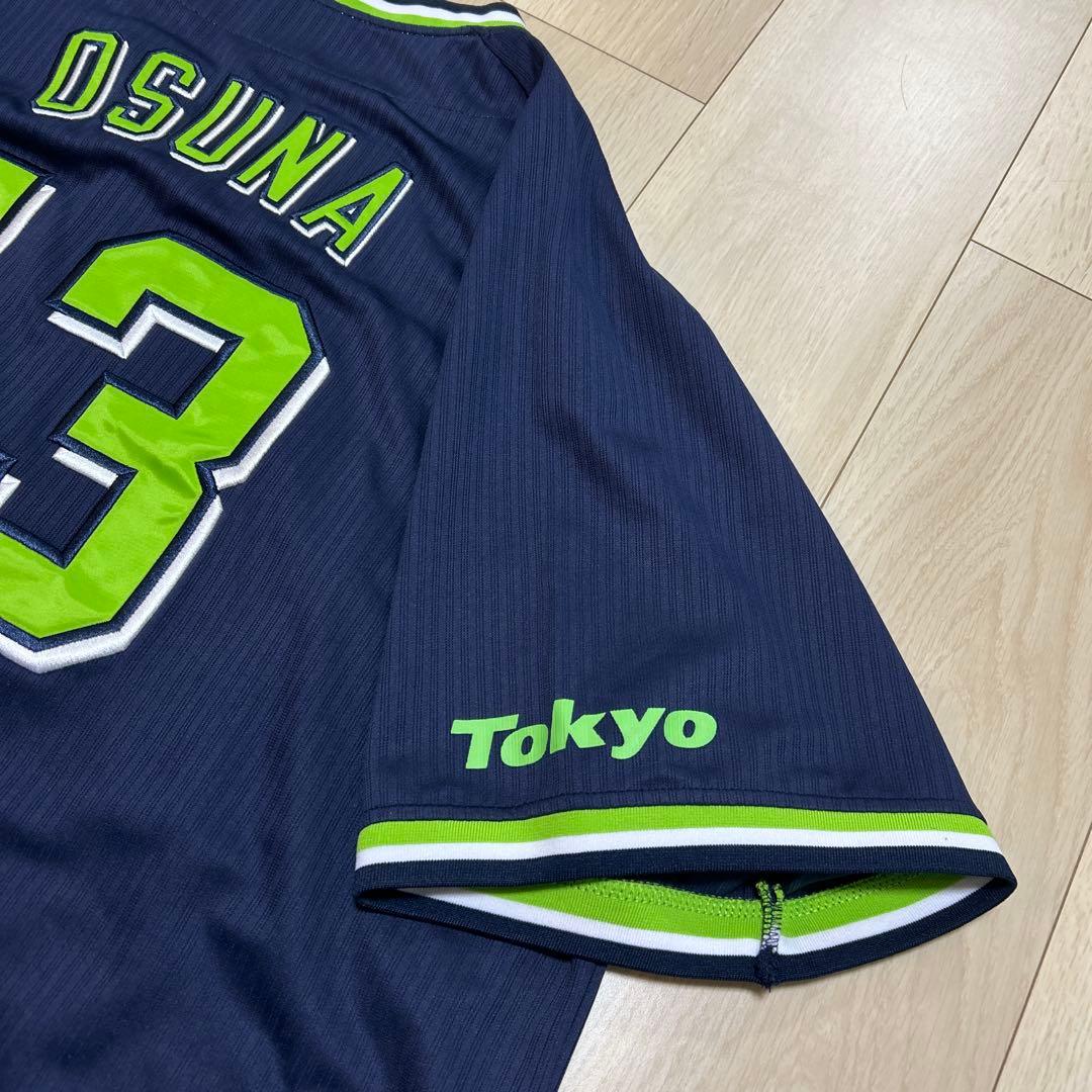 【超美品】東京ヤクルトスワローズ　ホセ・オスナ選手ユニフォーム13 XL