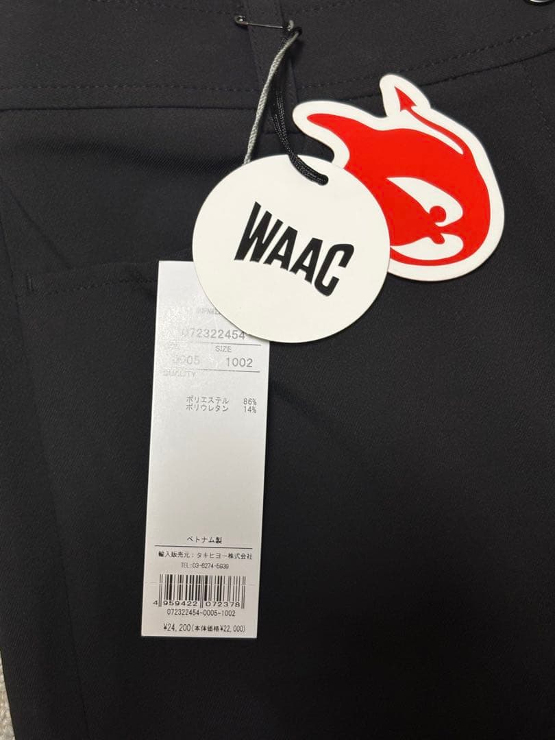 WAAC ブラック ショートパンツ 新品タグ付き