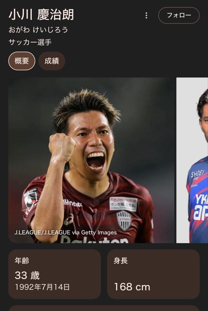 スパイク　小川慶治朗選手実際に着用　直筆サイン入り