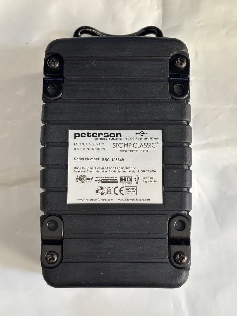 Peterson STOMP CLASSIC チューナー