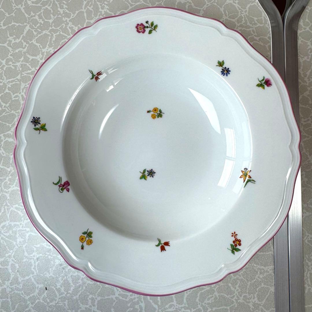 【美品3つ】リチャードジノリ　大皿　深皿　20㎝　小花柄