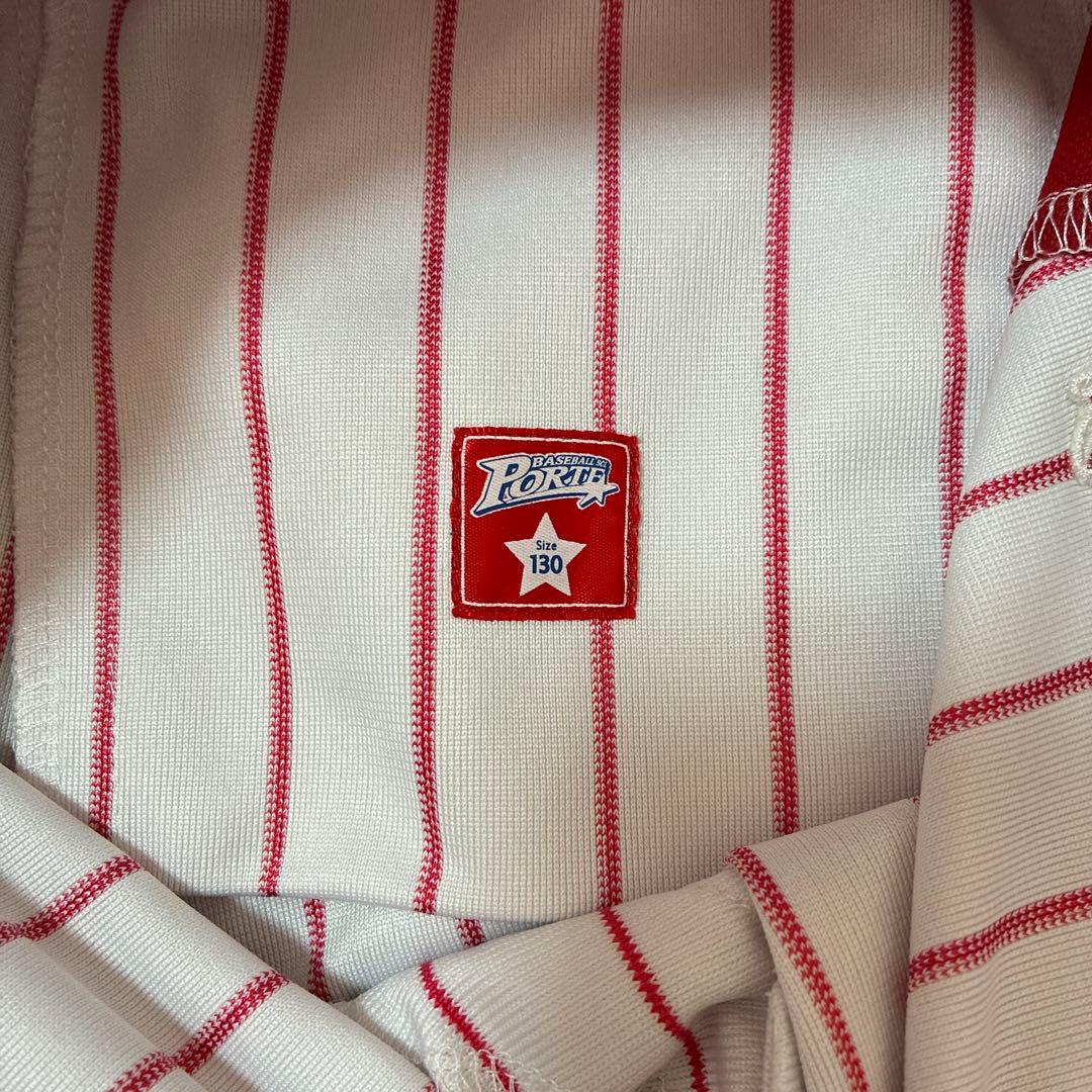 ポルテ　ユニフォーム　野球　練習着　5点セット　130サイズ