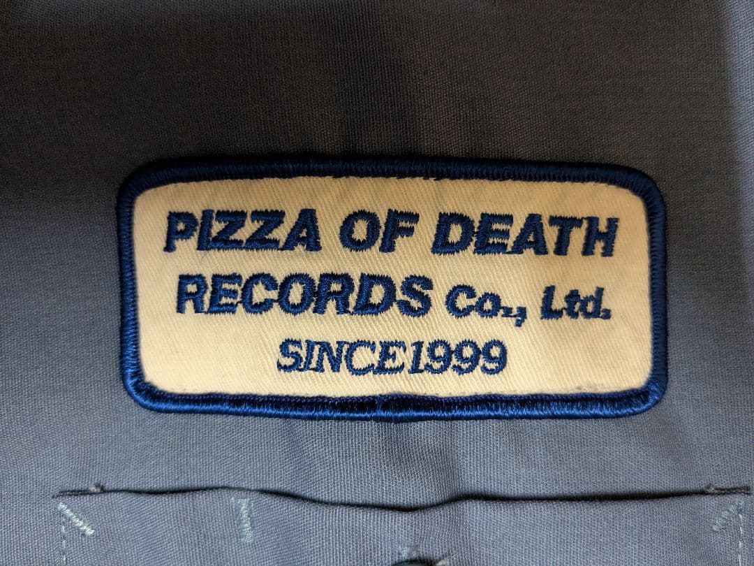 ピザオブデスPIZZAOFDEATHワークシャツHi-STANDARDハイスタ