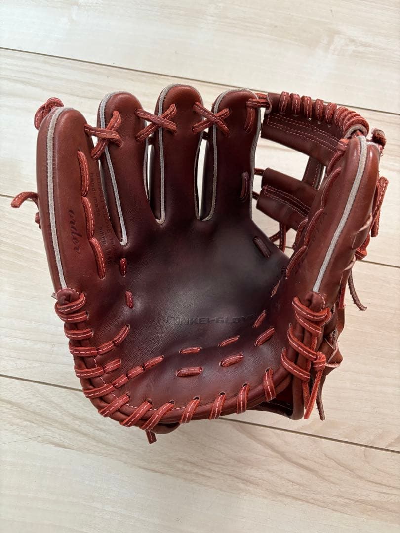 最終値下げ！ジュンケイ　オーダー　グラブ　左投げ　内野手