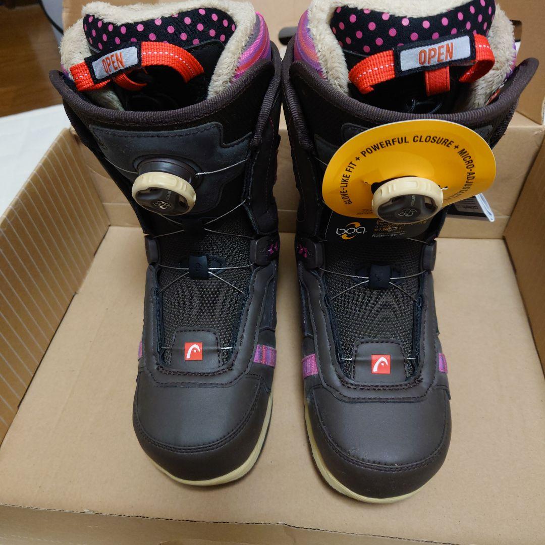 新品　head　スノボード　シューズ　22.5　ブラウン