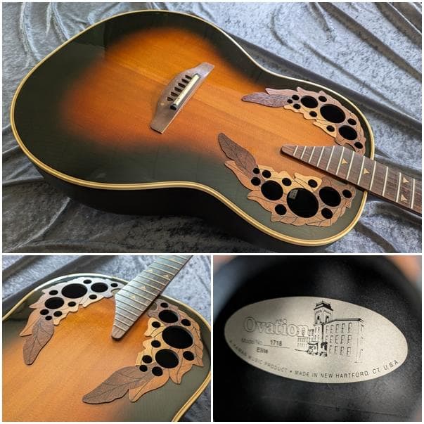 Ovation オベーション 1718 Elite USA製 エレアコ