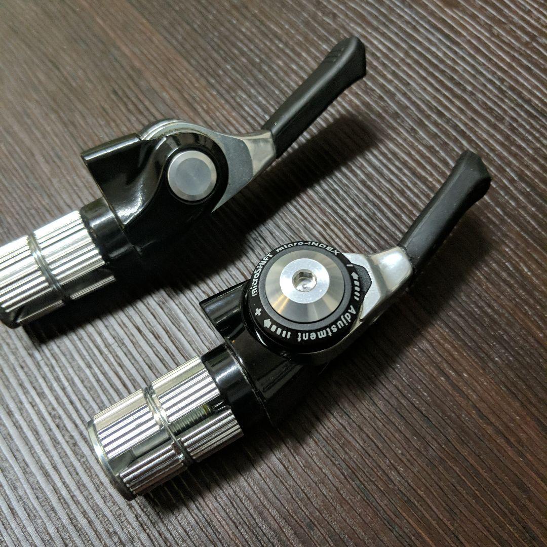 マイクロシフト　シマノ９速シフター・レバー 左右セット