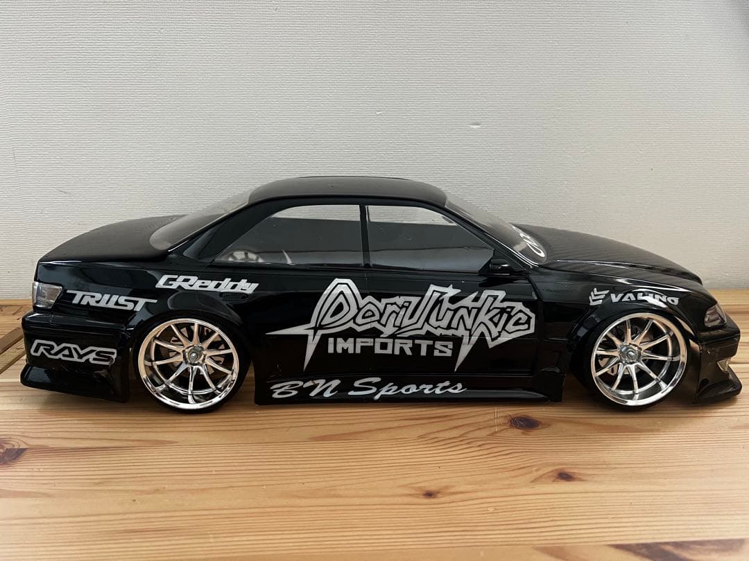 ドリフトカー ブラック カーボン調　マークII