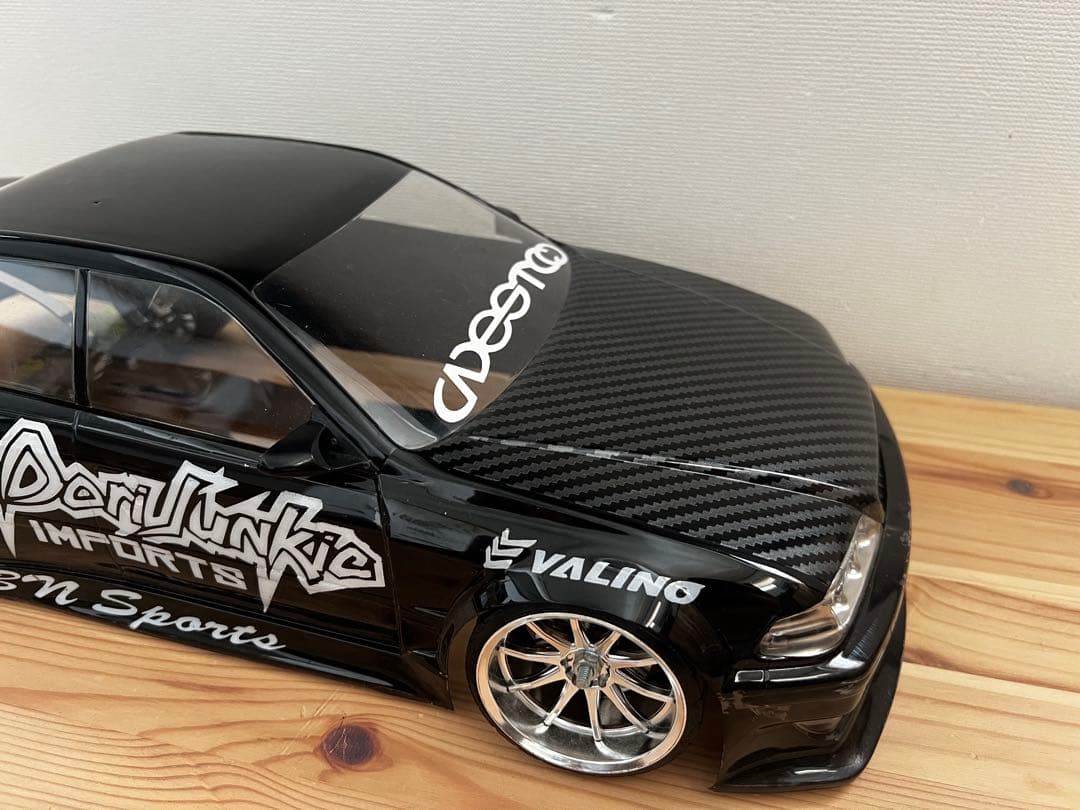 ドリフトカー ブラック カーボン調　マークII