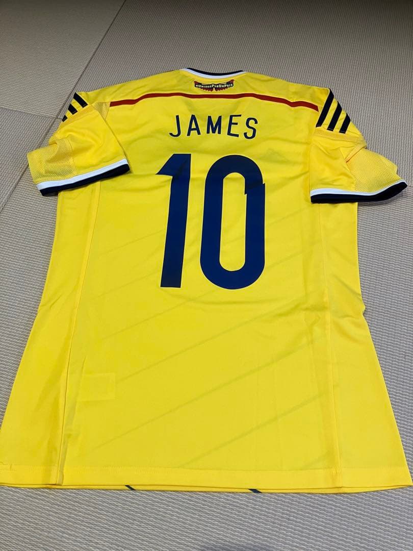 コロンビア代表ユニフォーム　ハメス・ロドリゲス　JAMES 10