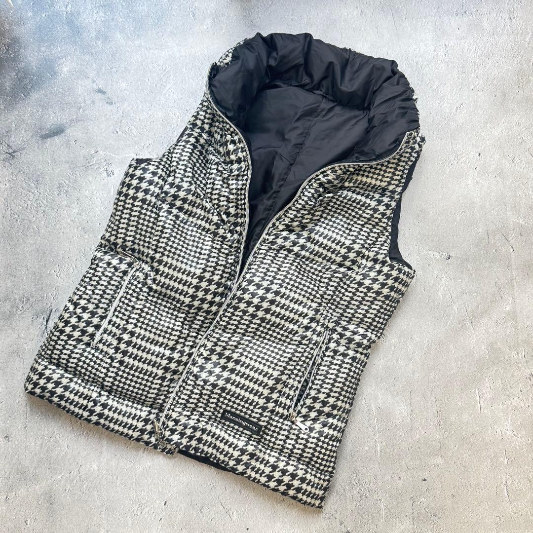 Munsingwear マンシングウェア リバーシブルダウンベスト M