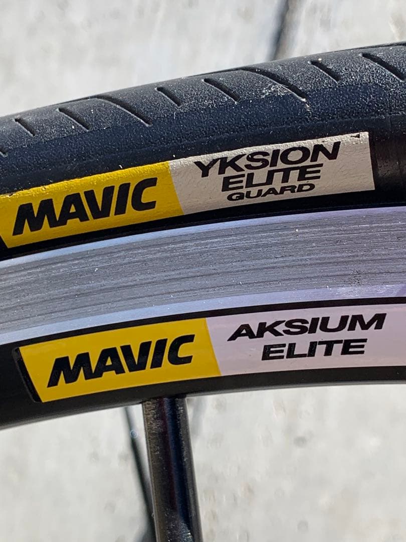 MAVIC AKSIUM アクシウムELITE　ホイール前後セット