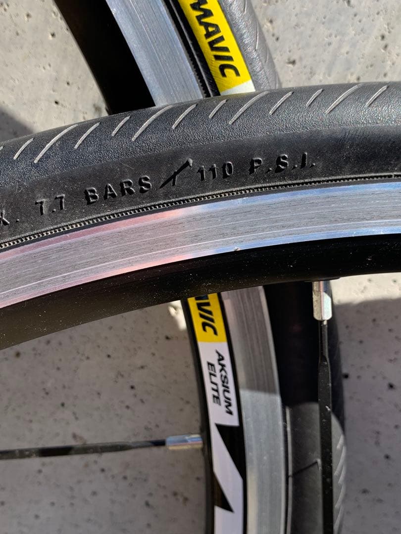 MAVIC AKSIUM アクシウムELITE　ホイール前後セット