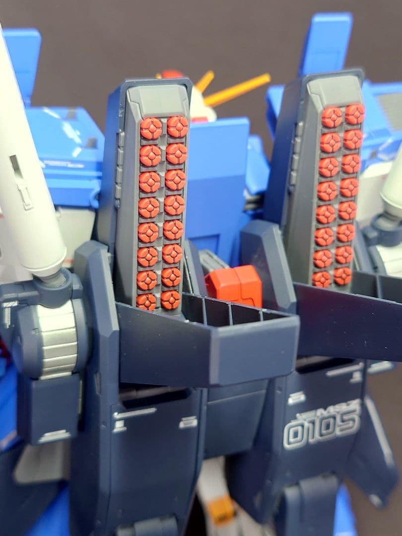MGフルアーマーZZガンダムVer.ka全塗装品