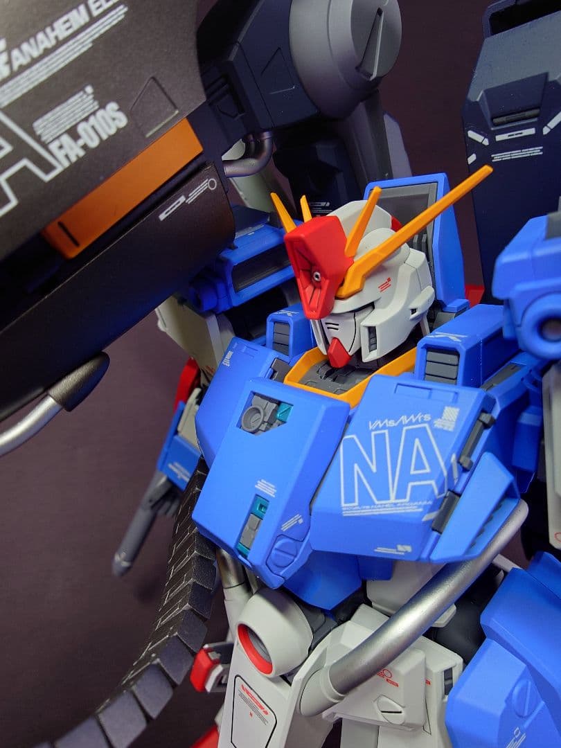 MGフルアーマーZZガンダムVer.ka全塗装品