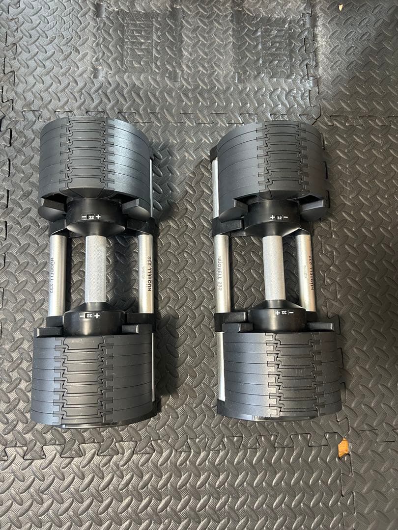 NUO 可変式ダンベル32kg ＋ 筋トレ器具セット（直接取引）