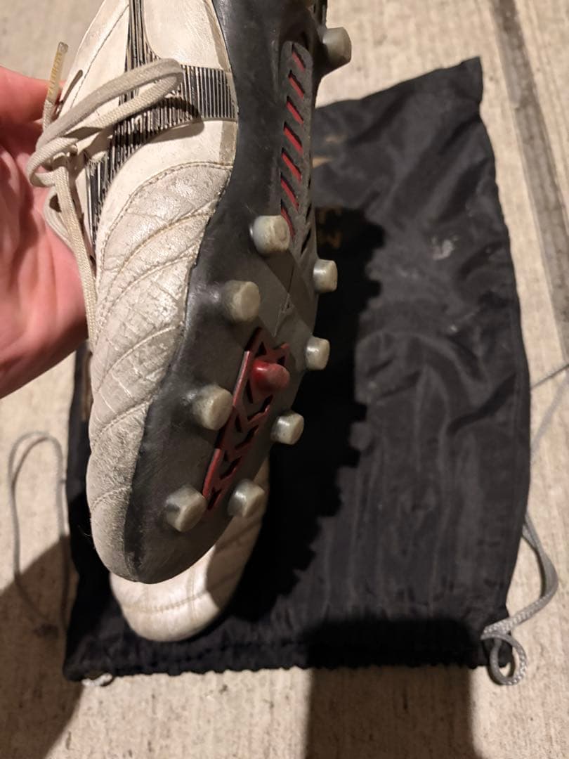 Mizuno Morelia II サッカーシューズ ホワイト/レッド