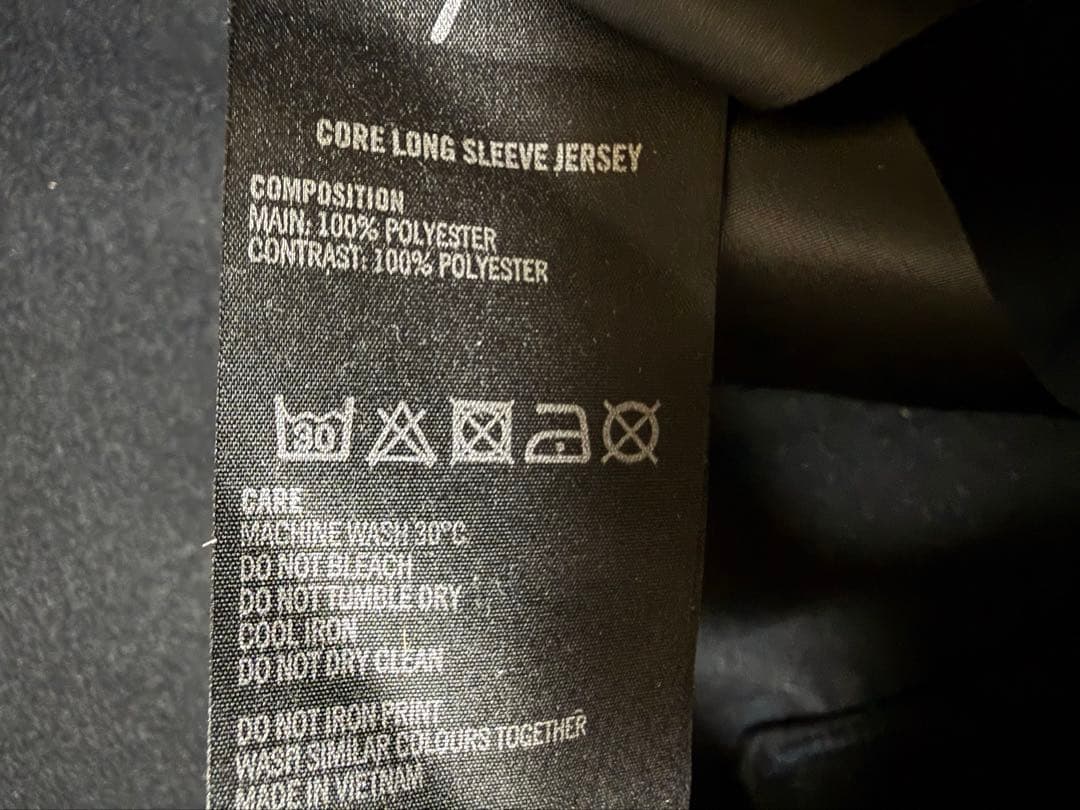 Rapha Core メンズ コア ロングスリーブ ジャージ S 黒