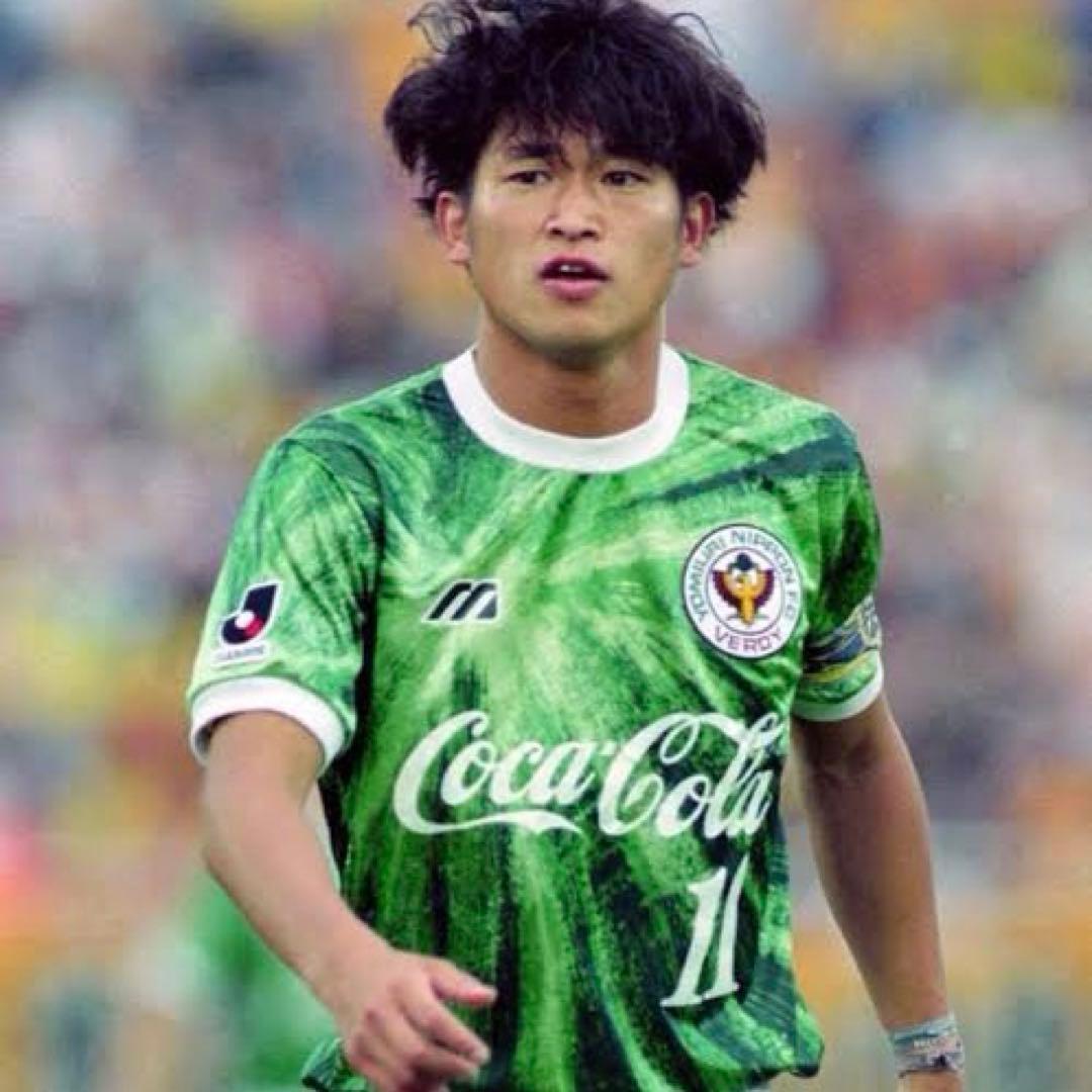 【★三浦カズ】 古着 サッカー 東京ヴェルディ 90s レトロ ユニフォーム L