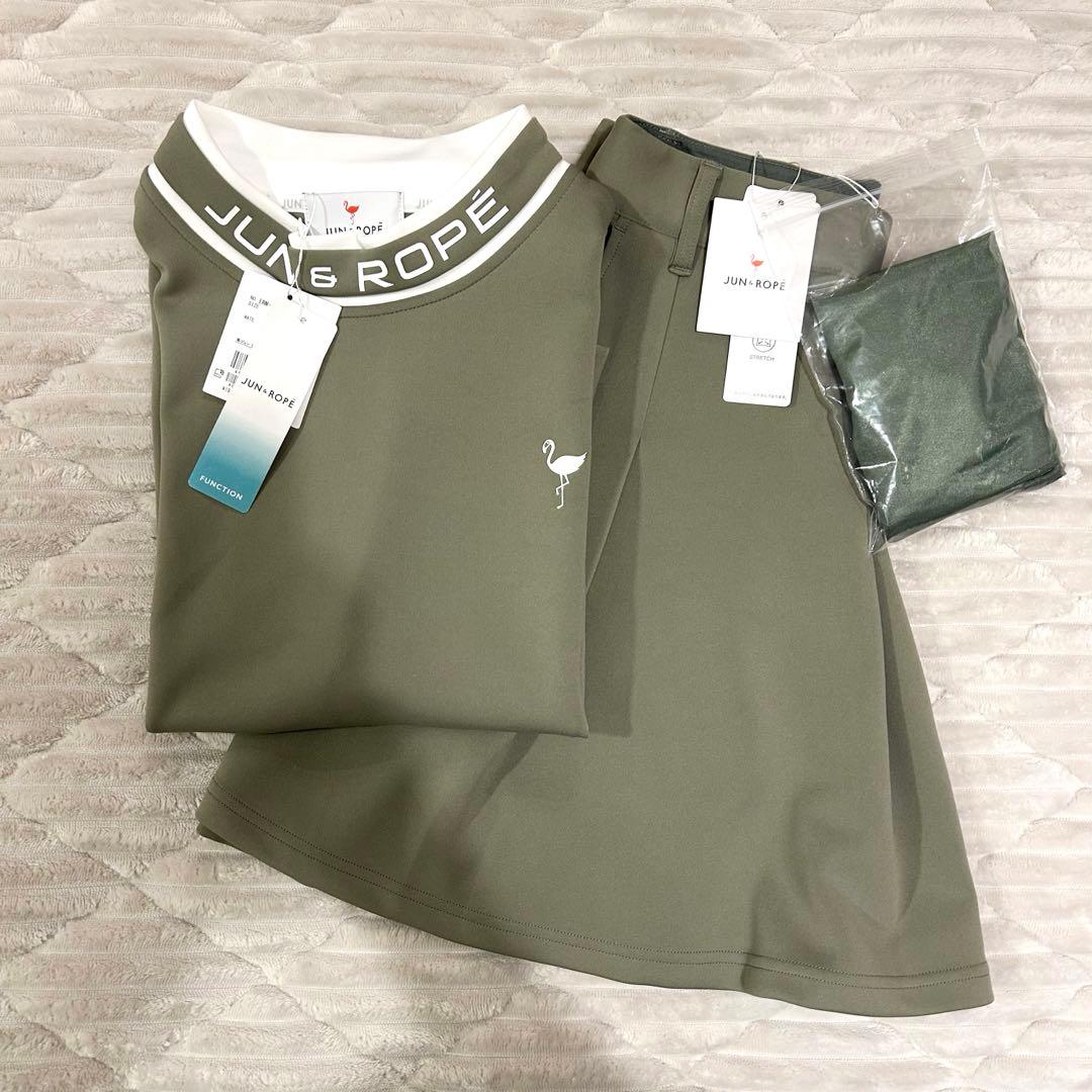 【タグ付き新品】Jun&Ropé セットアップ ゴルフウェア