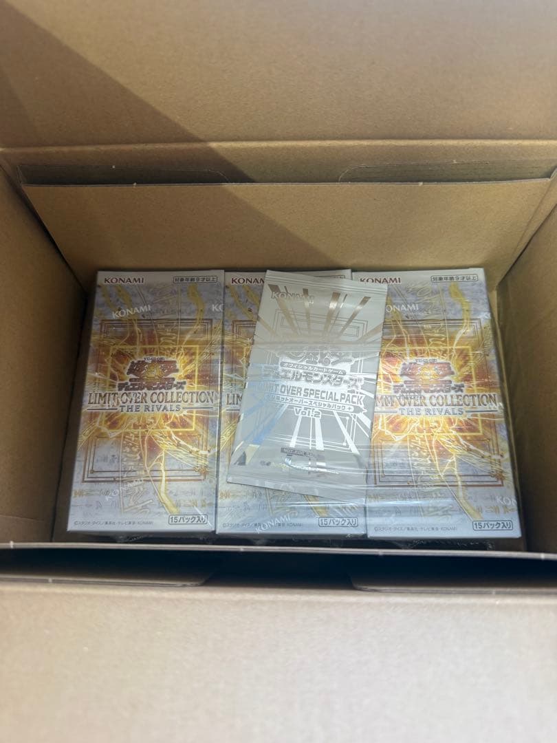 遊戯王カード リミットオーバーコレクションライバルズ 9BOX ポケモン1BOX
