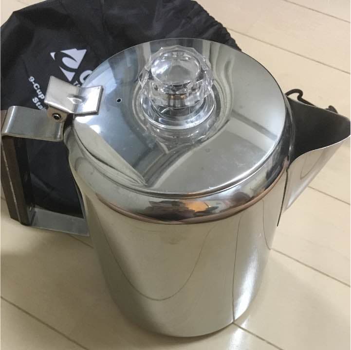 Chinook(チヌーク) ティンバーライン ステンレスコーヒー 9カップ