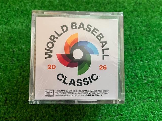 【121個限定】WBC2026侍JAPAN\"J\"オフィシャルレプリカボール限定品