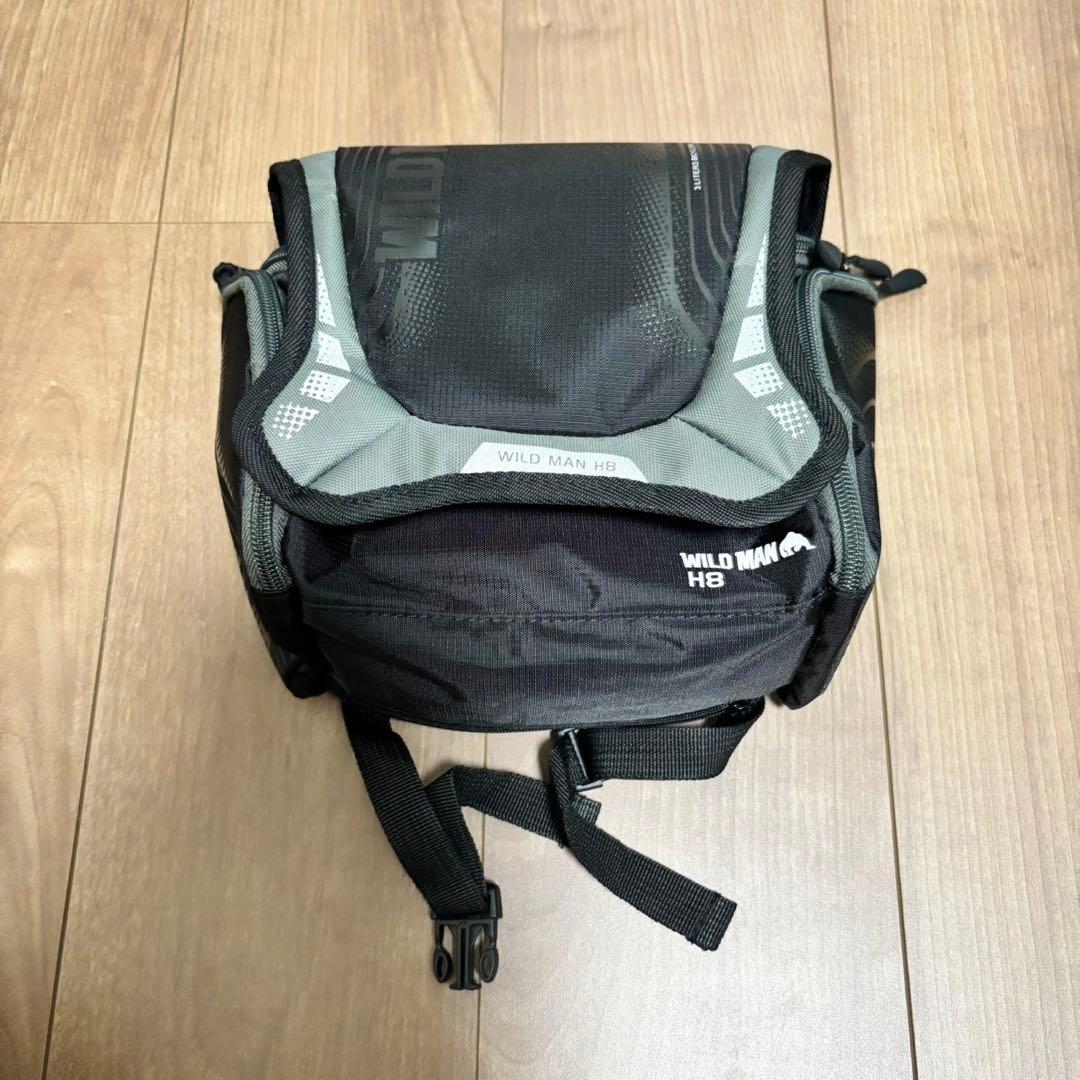 WILD MAN クイックリリース 防雨 自転車ハンドルバーバッグ 自転車