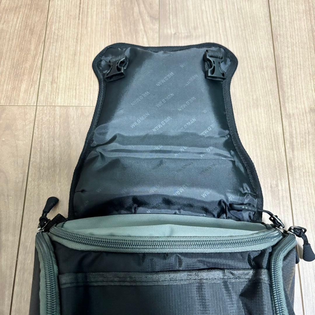 WILD MAN クイックリリース 防雨 自転車ハンドルバーバッグ 自転車