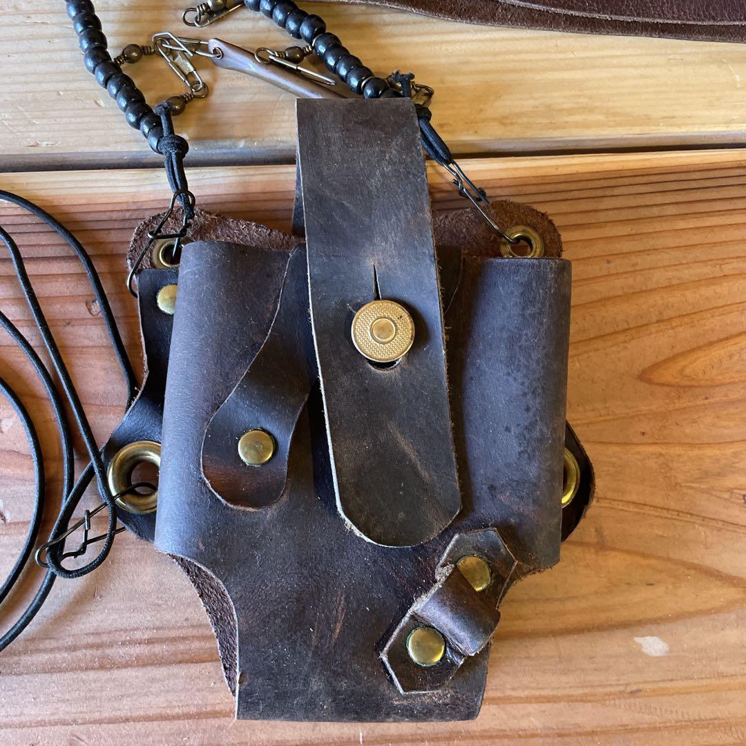 ゴーツェン フライフィッシングレザーランヤード