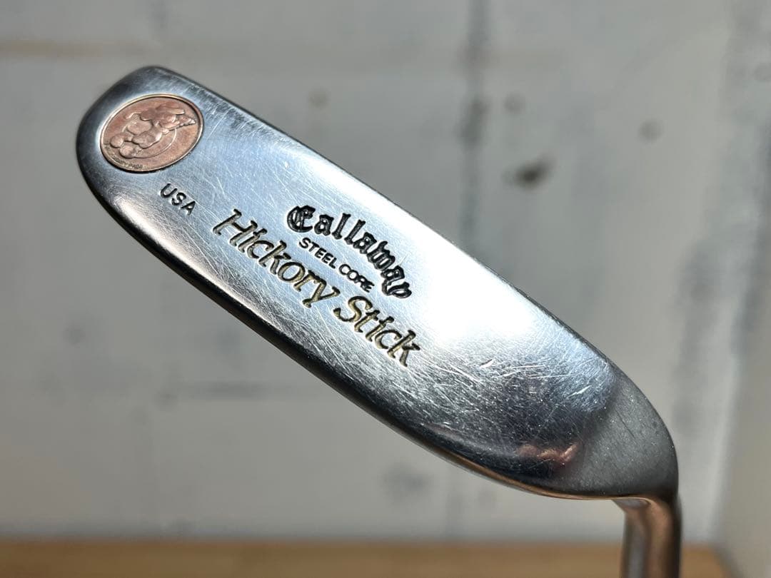 パター キャロウェイ Hickory Stick ミッキーマウスメダル L字