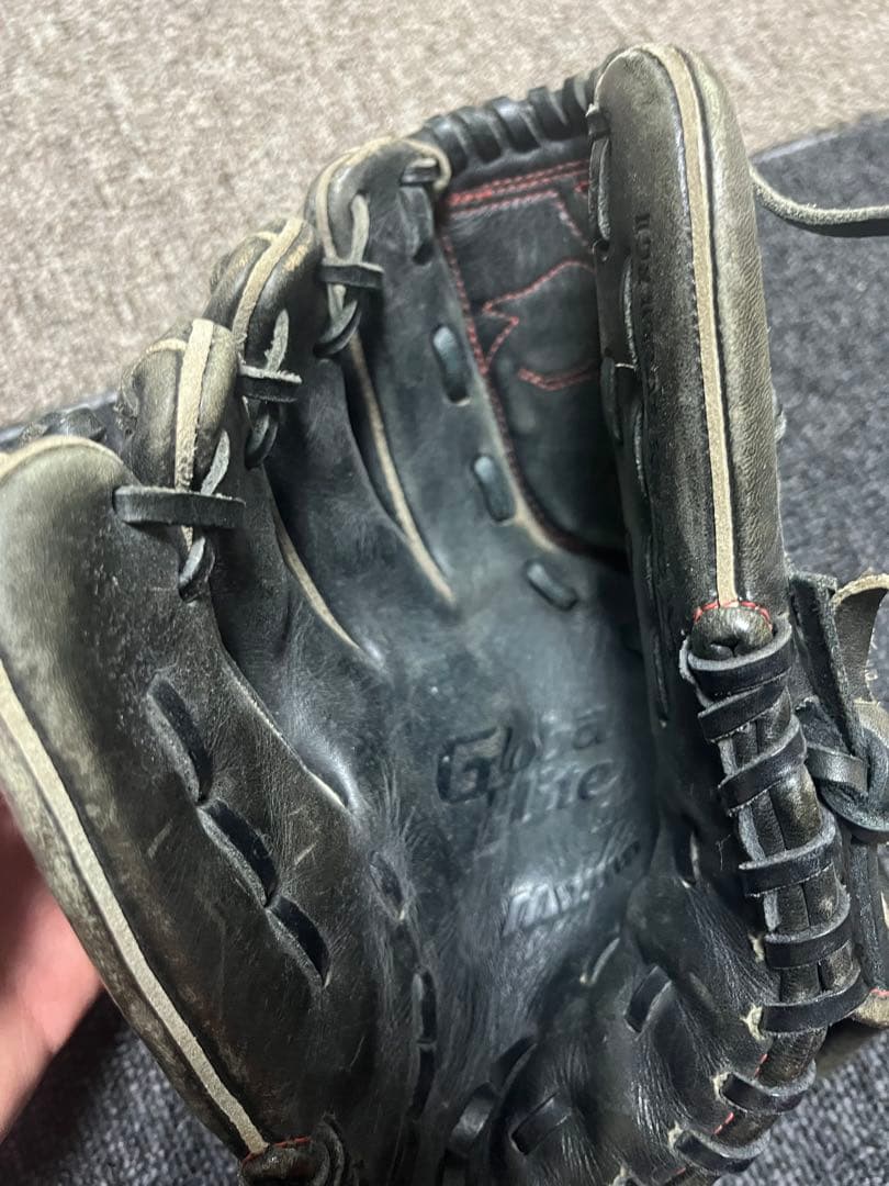 Mizuno グローブライン ブラック