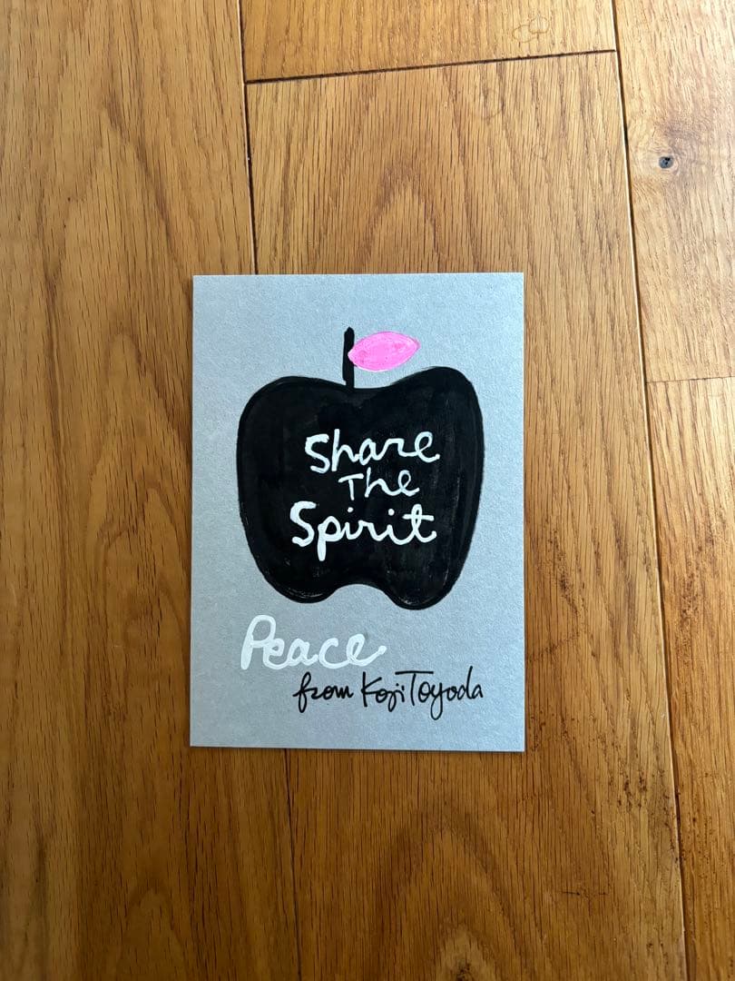 豊田弘治 PALM GRAPHICS 直筆アートカード　2枚セット