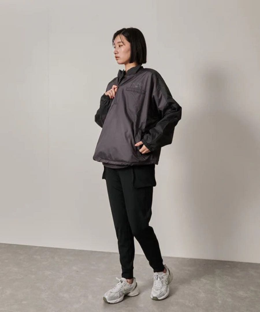 L 新品 ナイキ ランニングジャケット ハーフジップ レディース フリース