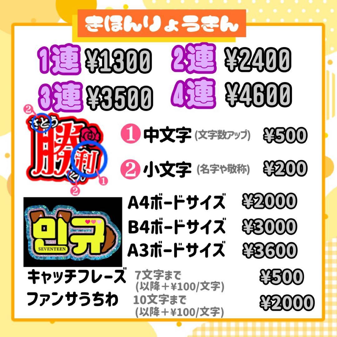 【4/2発】みいたん様 うちわ文字 連結 折りたたみ オーダー 団扇屋さん