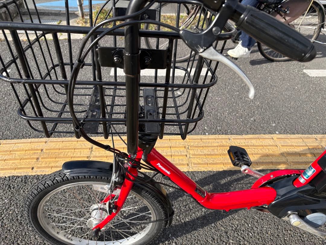 中古20㌅Panasonic電動アシスト自転車　12Ah 大阪　069