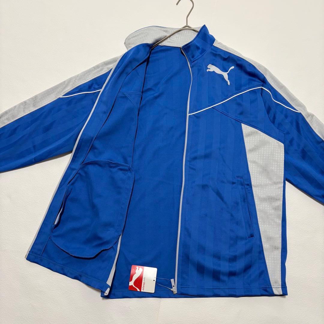 新品タグ付✨PUMA プーマ プージャ ジャージ 上下 セット　青　バックロゴ