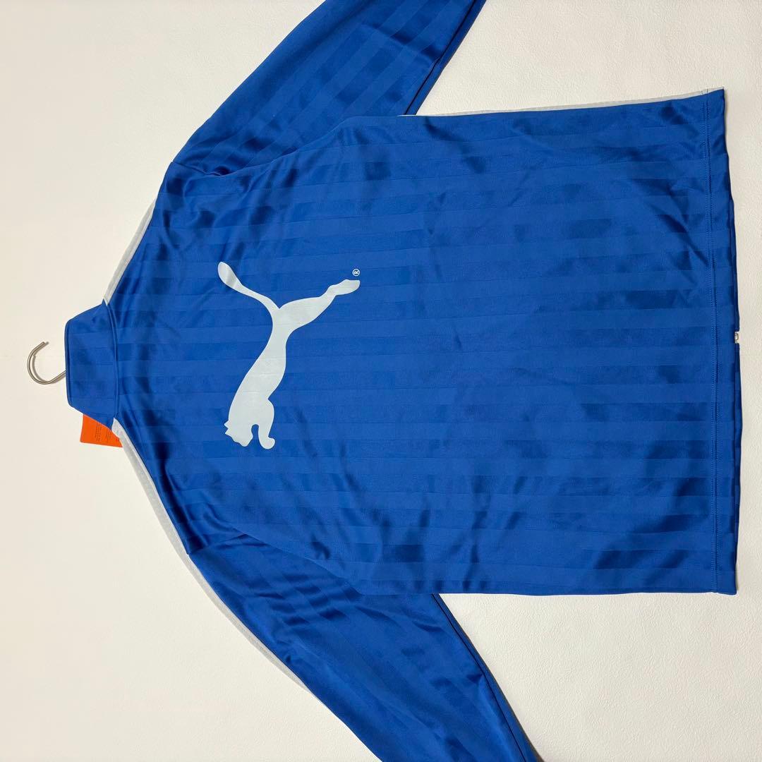 新品タグ付✨PUMA プーマ プージャ ジャージ 上下 セット　青　バックロゴ