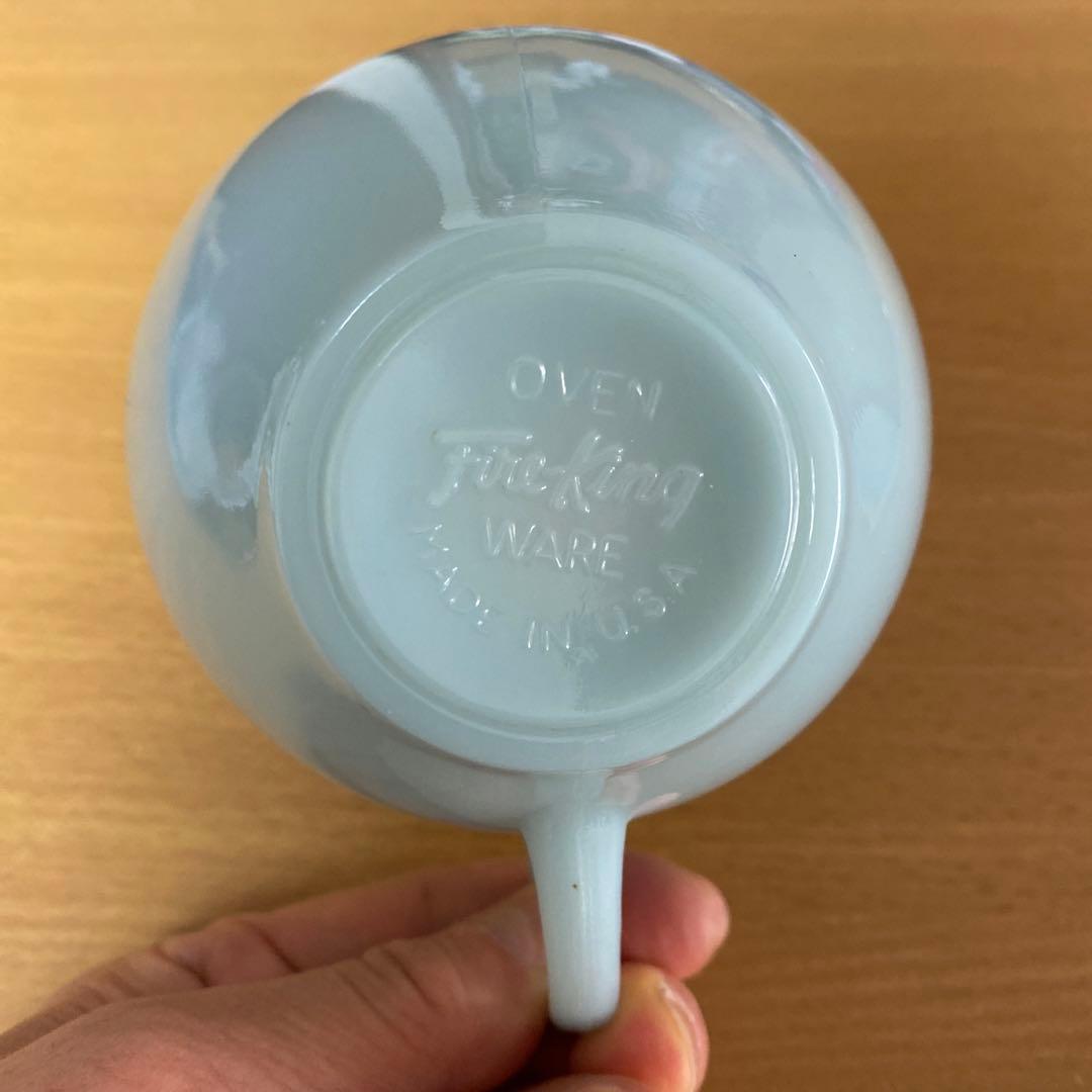 ファイヤーキング　ターコイズブルー　ランチプレート