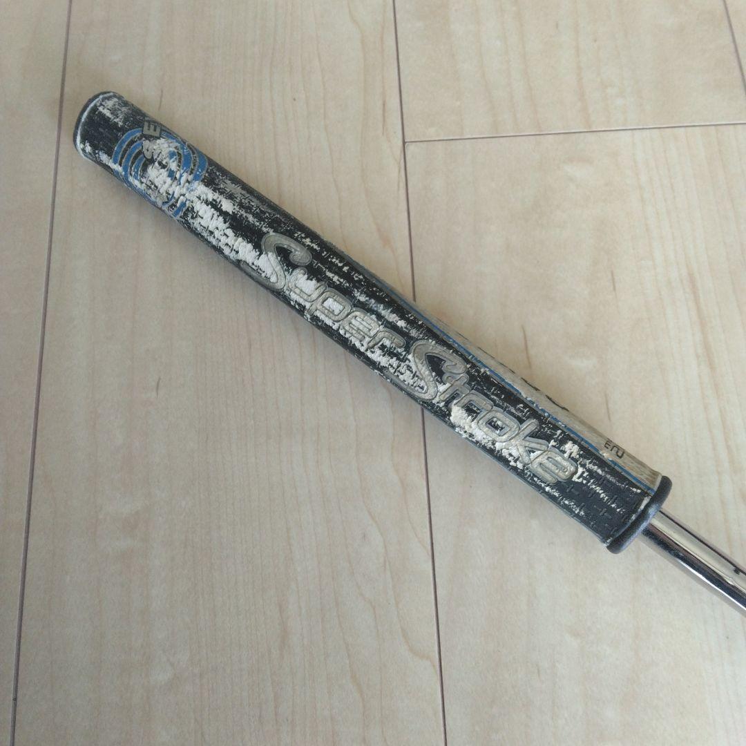 ODYSSEYのWHITE HOT RX5CS　パター　ヘッドカバー付