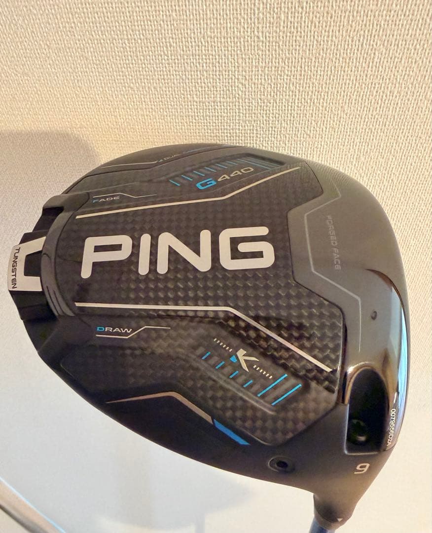 【美品】PING G440Kドライバー9° ALTA J CB BLUE （S）