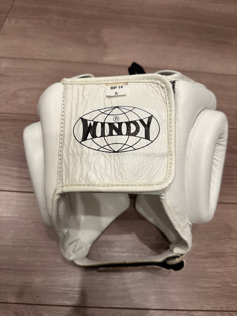 WINDYヘッドガード ヘッドギア　Lサイズ　白