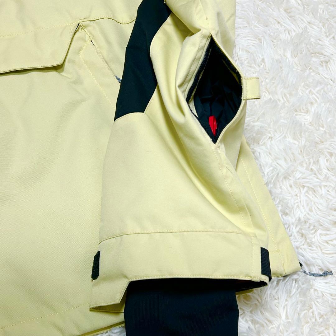 686 スノーボードウェア上下セット　ML GORE-TEX イエロー　ブラック