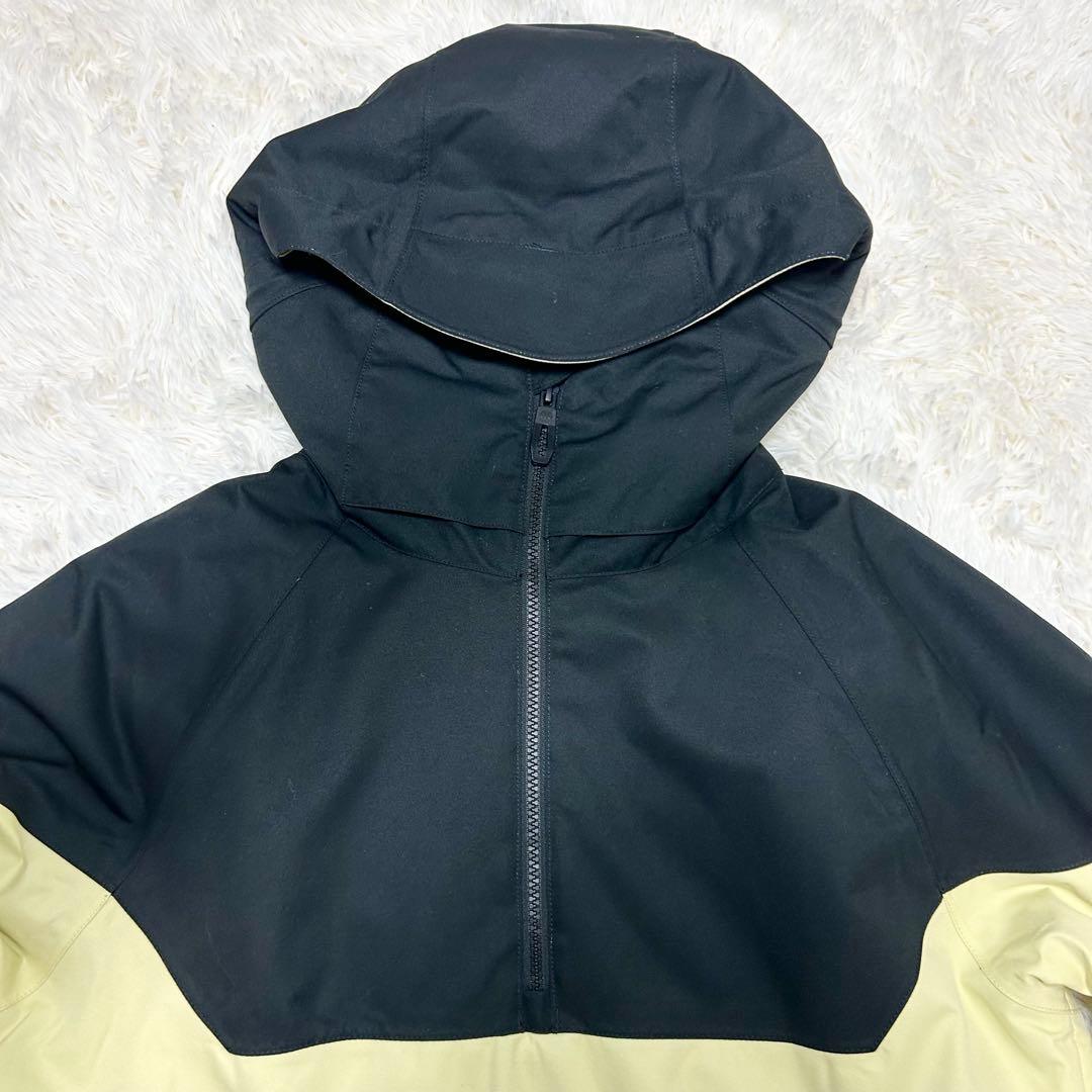 686 スノーボードウェア上下セット　ML GORE-TEX イエロー　ブラック