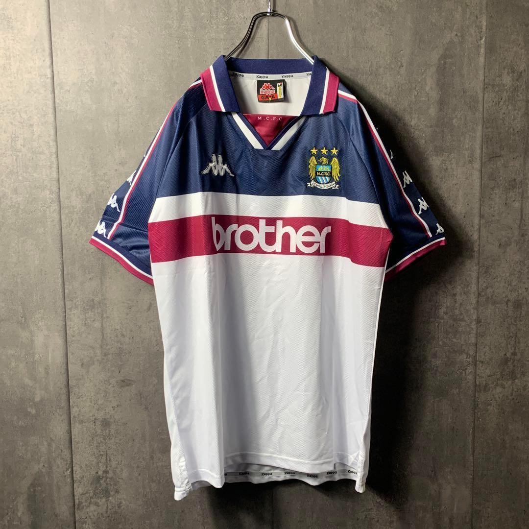 【★マンチェスターシティ】 カッパ メンズ サッカー 90s ユニフォーム 半袖